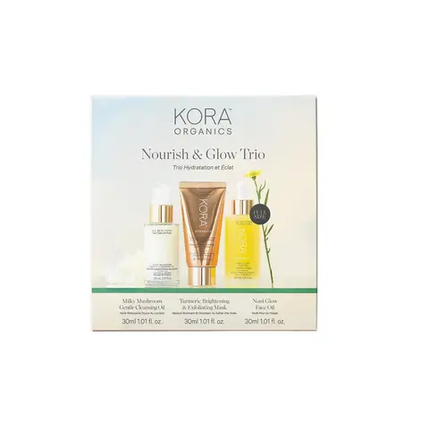 KORA Organics Nourish and Glow Trio Hydration Gift Box
