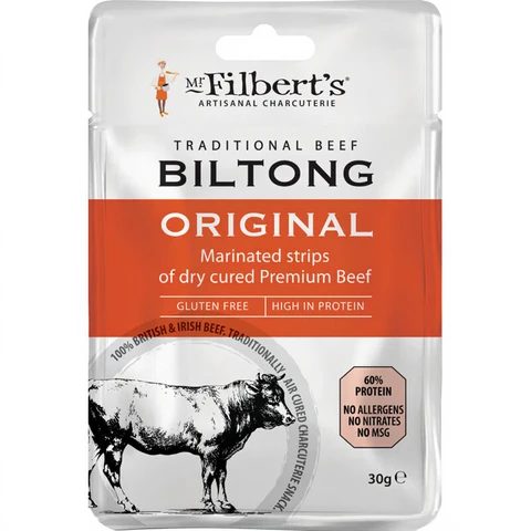 Mr Filbert's Biltong Original 30g