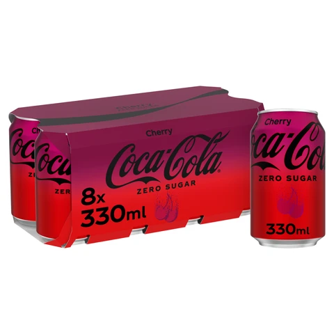Coca-Cola Zero Cherry 8 X 330ml