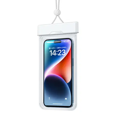 F23 Waterproof Phone Pouch - White