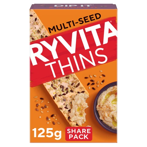 Ryvita Thins Multi Seed 125g