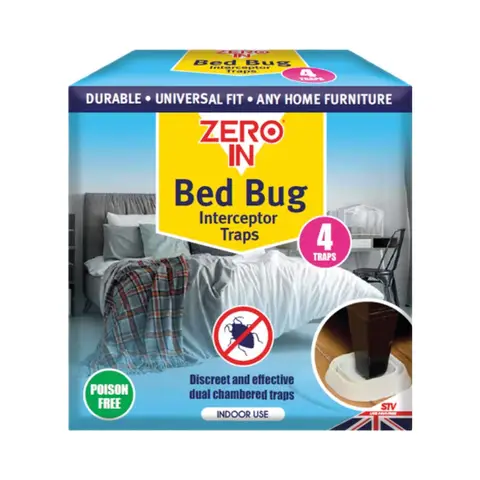 Zero In Bed Bug Interceptor Traps 4pk