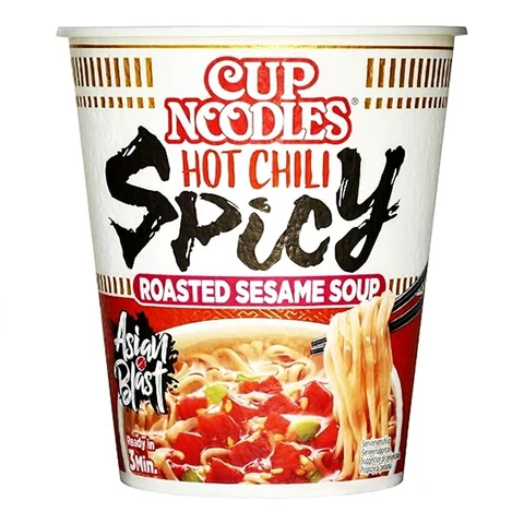 Cup Noodle Hot Chili Spicy, 8x66g