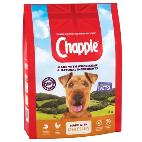 Chappie Complete Chicken and Wholegrain Cereal 15kg