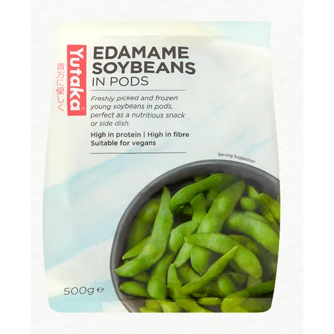 Yutaka Edamame Soybeans With Pods 500g