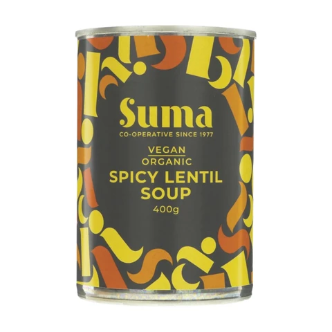 Suma Organic Spicy Lentil Soup 400g