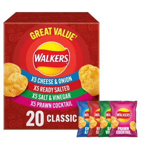 Walkers Variety 20 x 25g
