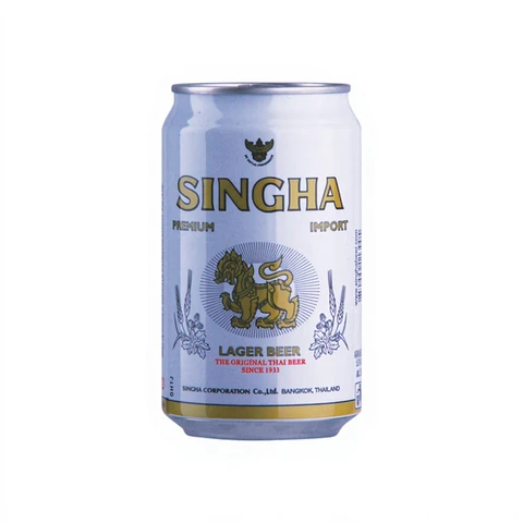 SINGHA Beer 5% SINGHA bottle 330ml ×24 bottles