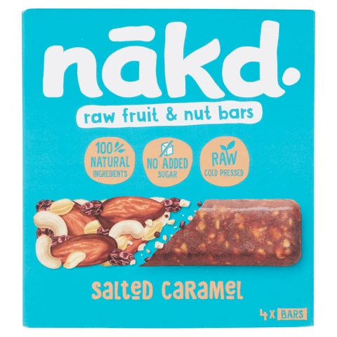 Nakd Salted Caramel Multipack 4 x 35g