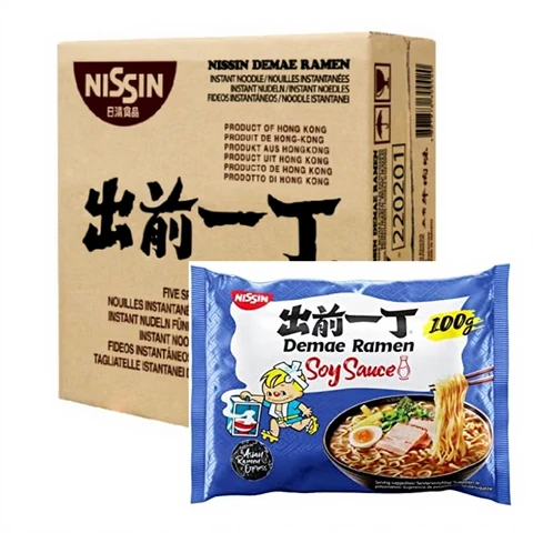 NISSIN Nouilles Instantanées Demae Saveur Soja Tokyo, 30 sachets de 100 g
