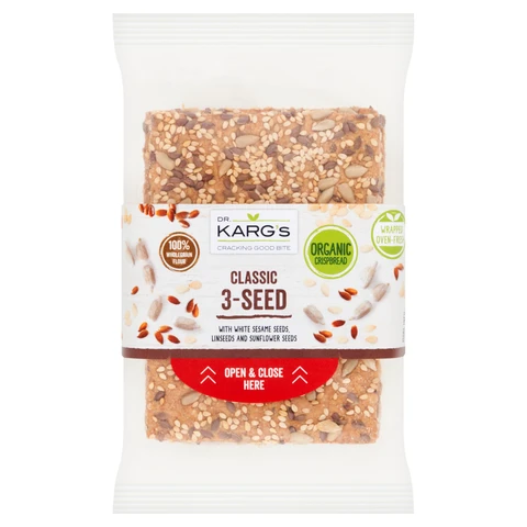 Dr Karg Classic 3 Seed Crispbread 200g