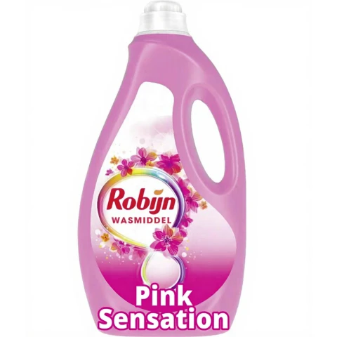 ROBIJN Vloeibaar Wasmiddel Color 60 Wasbeurten 3 L Pink Sensation