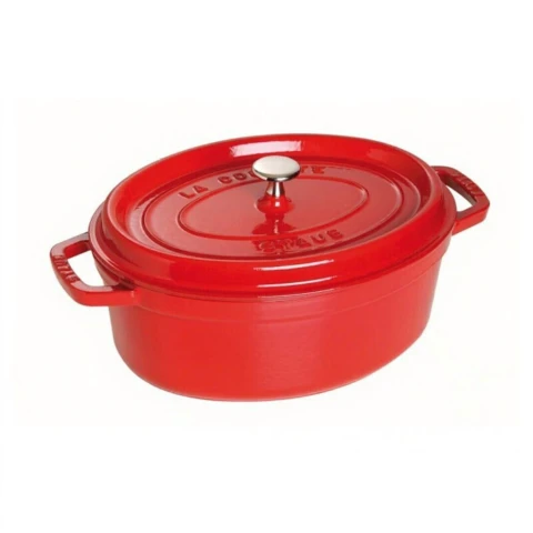 Staub Cocotte Gusseisen-Schmortopf mit Deckel – 31 cm – 5,5 L