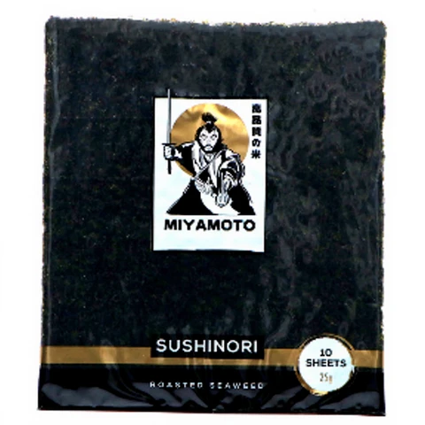 Sushi Nori (Gerösteter Seetang) - 10 Blätter