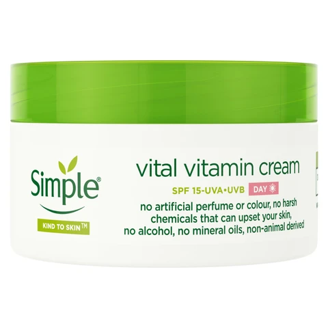 Simple Kind to Skin Vital Vitamin Day Cream SPF 15 50ml