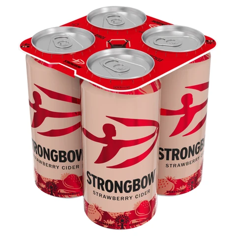 Strongbow Strawberry 4 x 44 cl