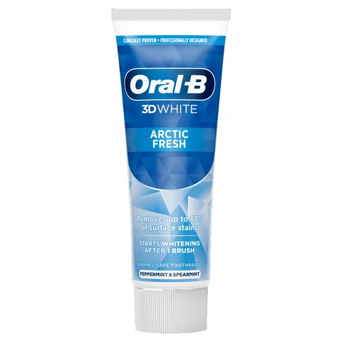 Oral-B 3D White Arctic Fresh Toothpaste 75ml