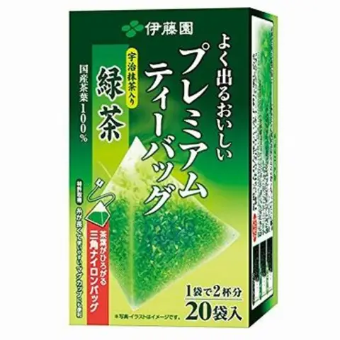 Itoen Oi Ocha Premium Japanese Green Tea Matcha Blend 20P 伊藤園高級袋泡茶 宇治抹茶綠茶  1.8g*20