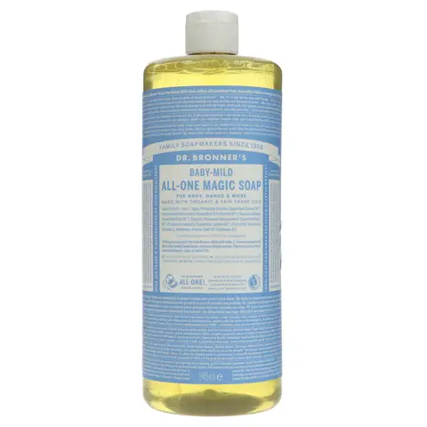 Dr Bronner's Baby Castile Liquid Soap 945ml
