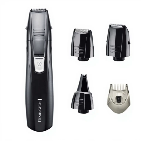 Remington Pilot All in One Kit, Cordless, Adjustable Settings, Travel Friendly, Easy Clean, Attachments, Precise Trimming - PG180