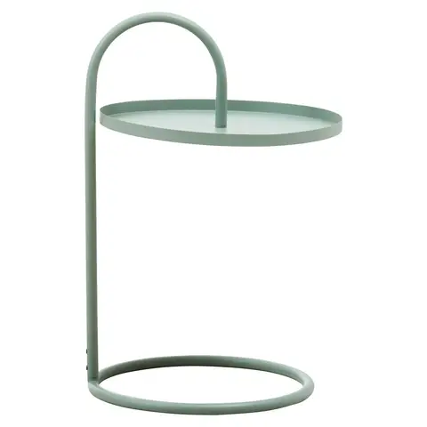 Interiors by Premier Trosa Side Table Hanging Top Round Green