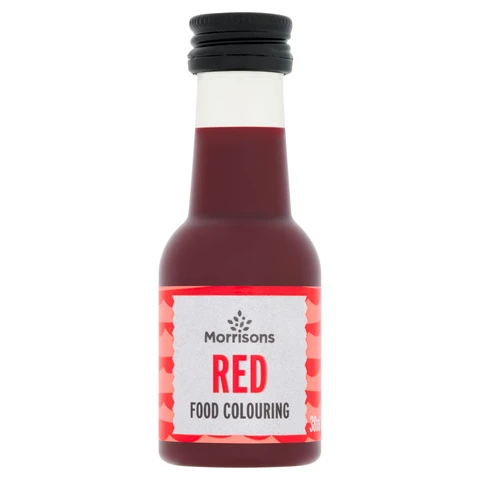 Morrisons Red Food Colouring 38ml