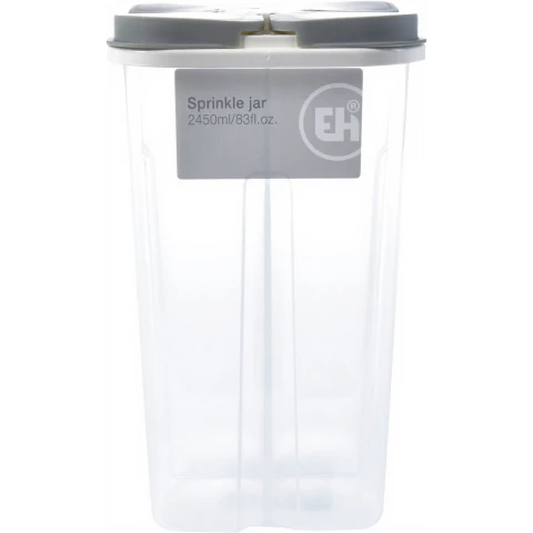 Excellent Houseware Kitchen Sprinkle Jar Spice Jars Spice Storage Transparent 4 Divisions 2450ml