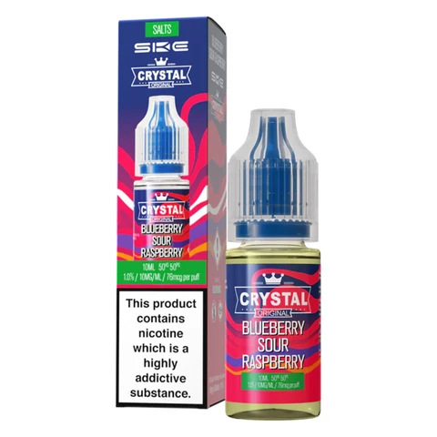 SKE Crystal Nic Salt E-liquid Blueberry Sour Raspberry 10mg