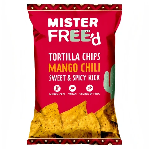 Mister Free'd Organic Tortilla Chips with Mango 135g