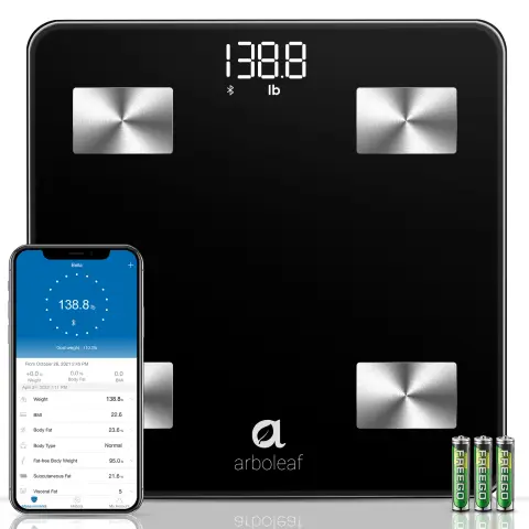 Arboleaf Body Scale, Shown in lb (pound) No. CS20N