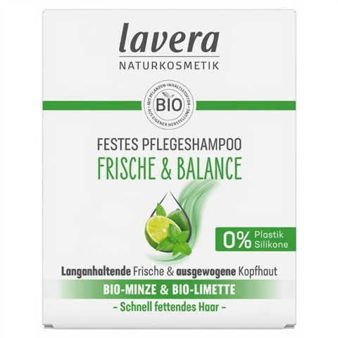 lavera Solid Care Shampoo Freshness & Balance