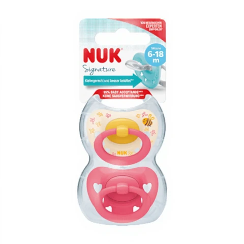 NUK Schnuller Signature Silikon Größe 2 2St