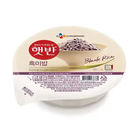 Cj Microwavable Black Rice 30g