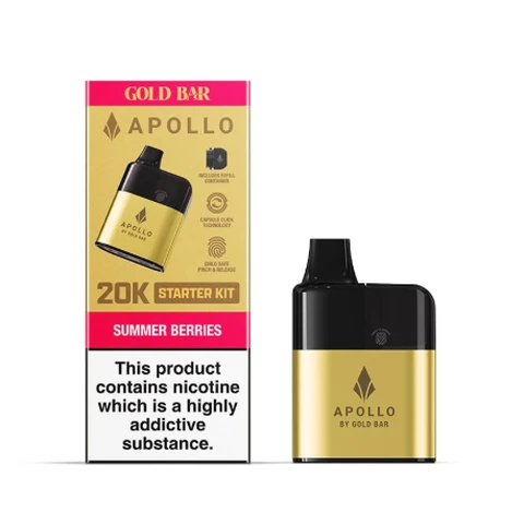 Gold Bar Apollo Prefilled Pod Kit / 20mg Summer Berries
