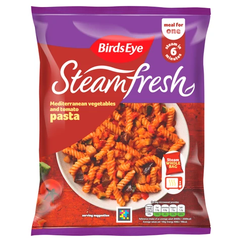 Birds Eye Steam Fresh Mediterranean Vegetable Pasta 400g