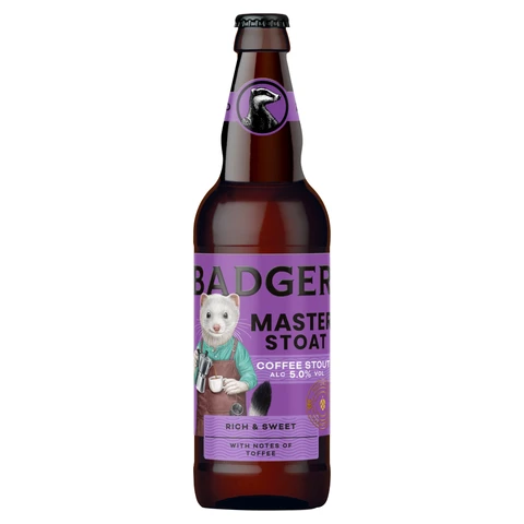 Badger Master Stoat Coffee Stoat 500ml (Abv 5.0%)