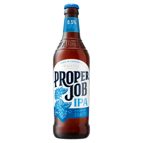St Austell Proper Job Ipa 500ml (Abv 0.5%)