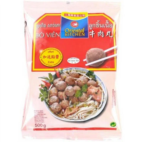 Boulettes de viande de boeuf 500g