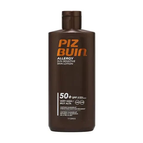 Piz Buin Allergy Sensitive Skin Sun Cream SPF 50+ Moisturiser 200ml