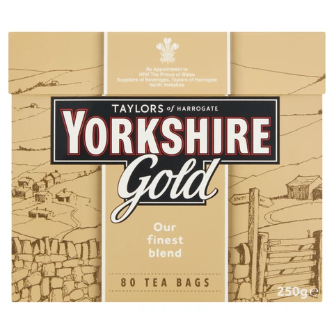 Yorkshire gold 80 Tea Bags 250g