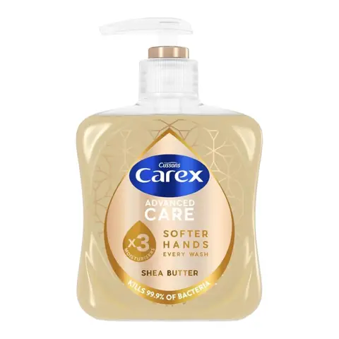 Carex Advanced Care Shea Butter Antibacterial Hand Wash 250ml