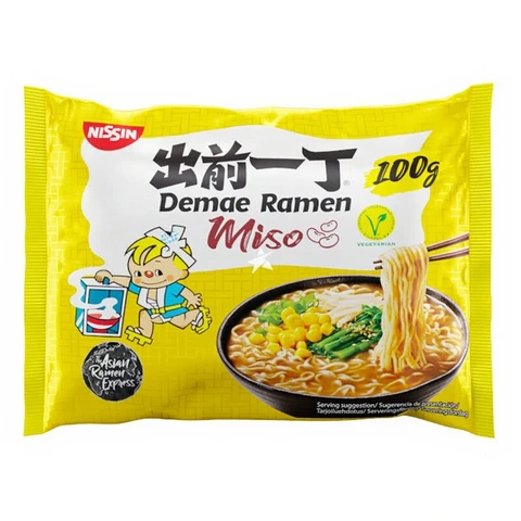 Instant Demae Ramen Nudeln Miso, 100g