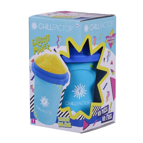 Chillfactor Slushy Maker Colour Shock Totally Cool Blue