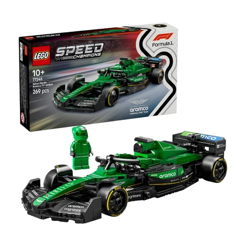 LEGO Speed Champions 77245 Aston Martin Aramco F1 AMR24 Race Car Set