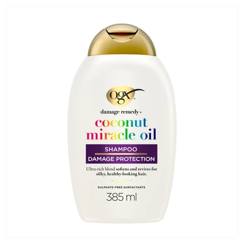 OGX Coconut Miracle Oil Shampoo for Damaged Hair 385ml