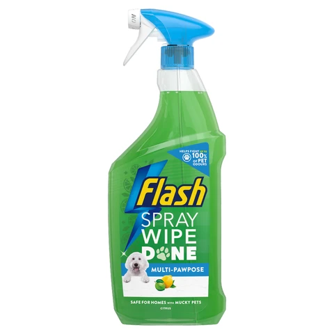 Flash Spray Wipe Done For Pet Lovers Cleaning Spray 800ml