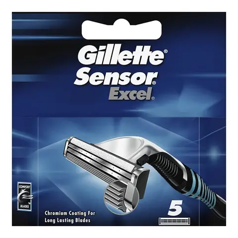 Gillette Sensor Excel Razor Blades 5 Pack