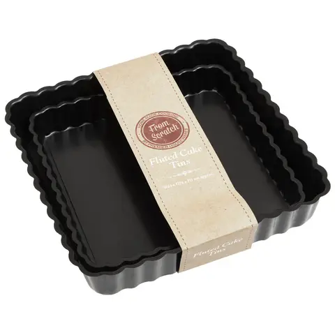 Maison by Premier Set Of Two Fluted Quiche Flan Tins
