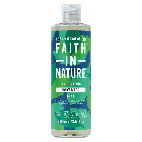Faith In Nature Mint Body Wash 400ml