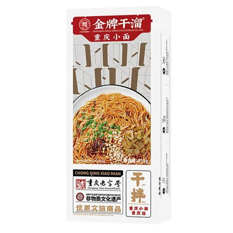 Jin Pai Gan Liu Chongqing Noodles 155g